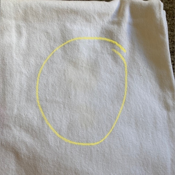 Vintage Y2K DKNY Jeans Straight Leg High Waist White USA Made Size 6 - Picture 15 of 15